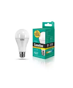 Лампа светодиодная LED13-A60/830/E27 13Вт грушевидная 3000К тепл. бел. E27 1045лм 220-240В Camelion 12045