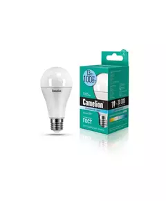 Лампа светодиодная LED13-A60/845/E27 13Вт грушевидная 4500К бел. E27 1085лм 220-240В Camelion 12046