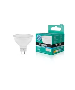 Лампа светодиодная LED5-S108/845/GU5.3 5Вт 4500К бел. GU5.3 385лм 220-240В Camelion 12042