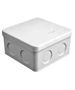Коробка распределительная ОП 105х105х56мм IP54 7 выходов без гермовводов крышка защелкивающаяся сер. Epplast 105032