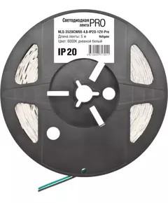 Лента светодиодная 71 701 NLS-3528CW60-4.8-IP20-12V-Pro R5 4.8Вт/м (уп.5м) Navigator 71701