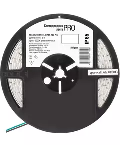 Лента светодиодная 71 702 NLS-3528CW60-4.8-IP65-12V-Pro R5 4.8Вт/м (уп.5м) Navigator 71702