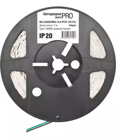 Лента светодиодная 71 709 NLS-5050CW60-14.4-IP20-12V-Pro R5 14.4Вт/м (уп.5м) Navigator 71709