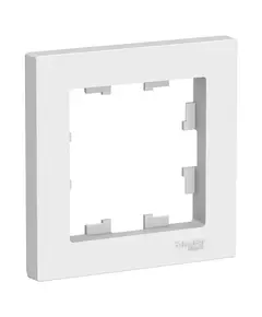 Рамка 1-м AtlasDesign бел. SchE ATN000101