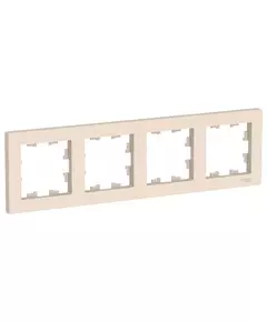 Рамка 4-м AtlasDesign универс. беж. SchE ATN000204