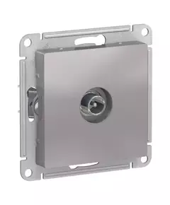 Механизм розетки TV оконечной AtlasDesign 1DB алюм. SchE ATN000391