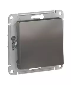 Механизм выключателя 1-кл. СП AtlasDesign 10А IP20 (сх. 1) 10AX сталь SchE ATN000911