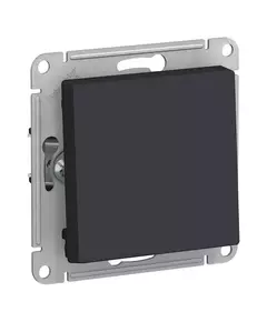 Механизм выключателя 1-кл. СП AtlasDesign 10А IP20 (сх. 1) 10AX карбон SchE ATN001011