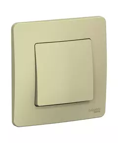 Выключатель 1-кл. СП Blanca 10А IP20 (сх. 1) 250В беж. SchE BLNVS010107