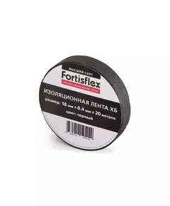 Изолента ХБ 18х0.4х11 черн. Fortisflex 71242