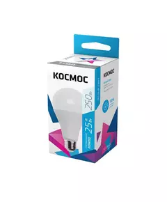 Лампа светодиодная A65 25Вт 4500К E27 220В КОСМОС LkecLED25wA65E2745