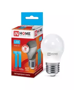 Лампа светодиодная LED-ШАР-VC 11Вт 230В E27 4000К 990лм IN HOME 4690612020617