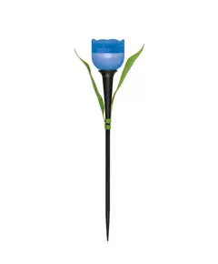 Светильник садовый USL-C-454/PT305 "Синий тюльпан" BLUE TULIP IP44 солнечная батарея Uniel UL-00004279