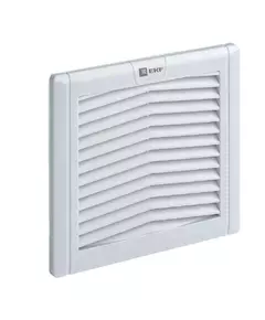 Решетка вентиляционная с фильтром 124x124мм IP54 PROxima EKF EXF52