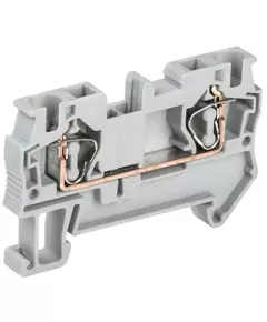 Клемма пружинная КПИ 2в-4 41А сер. IEK YZN11-004-K03