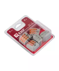 Клемма СМК 222-413 (блист.5шт) EKF plc-smk-413b