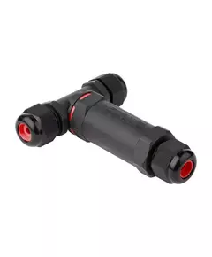 Коннектор кабельный Т-образный (клеммник 3PIN) IP68 FreeTools EKF plc-uac-cb3T