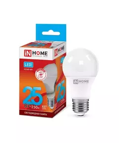 Лампа светодиодная LED-A65-VC 25Вт 230В E27 4000К 2250лм IN HOME 4690612024080