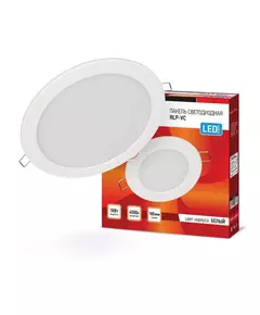 Светильник светодиодный RLP-VC 18Вт 230В 4000К 1440лм 185мм бел. (Аналог Downlight) IP40 IN HOME 4690612023373