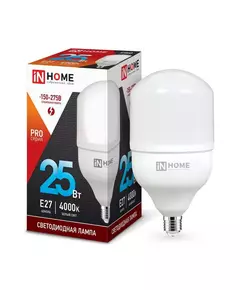 Лампа светодиодная LED-HP-PRO 25Вт 230В 4000К E27 2250лм IN HOME 4690612031057