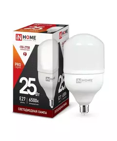 Лампа светодиодная LED-HP-PRO 25Вт 230В 6500К E27 2250лм IN HOME 4690612031064