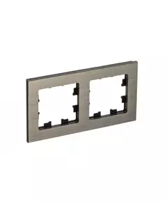 Рамка 2-м AtlasDesign Nature металл латунь SchE ATN312202