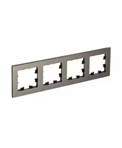 Рамка 4-м AtlasDesign Nature металл латунь SchE ATN312204