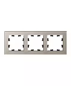 Рамка 3-м AtlasDesign Nature стекло шампань SchE ATN320503