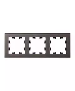 Рамка 3-м AtlasDesign Nature стекло мокко SchE ATN320603