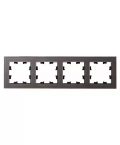 Рамка 4-м AtlasDesign Nature стекло мокко SchE ATN320604