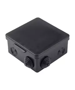 Коробка распаячная КМР-030-014 с крышкой 100х100х50 8 мембранных вводов IP54 черн. EKF plc-kmr-030-014-b