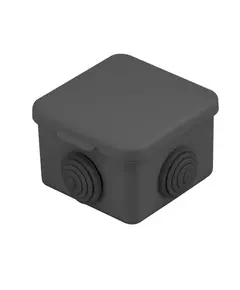 Коробка распаячная КМР-030-036 65х65х50 4 мембранных ввода черн. EKF plc-kmr2-030-036-b