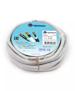 Кабель NUM-J 3х1.5 (бухта 5м) (шт) Промэл 13321360