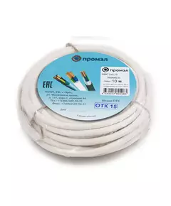 Провод ПВС 2х0.75 Б (бухта 10м) (шт) Промэл 13321450
