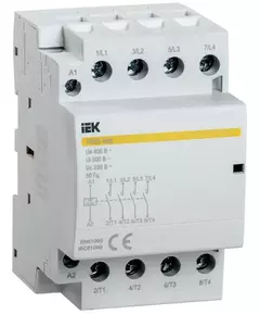 Контактор модульный КМ25-40М AC/DC IEK MKK21-25-40