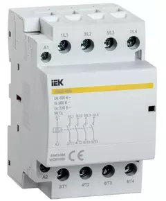Контактор модульный КМ63-40М AC/DC IEK MKK21-63-40