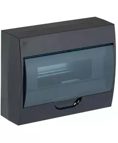 Корпус модульный пластиковый ЩРН-П-12 IP41 навесной черн. IEK MKP12-N-12-41-K02