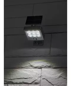 Прожектор садовый ERAFS048-08 6LED 150лм с датчиком движения солнечная батарея ЭРА Б0044248