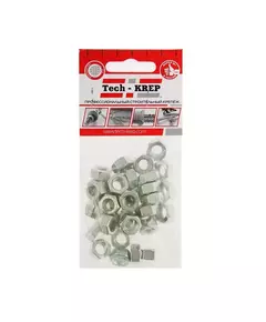Гайка шестигранная М8 цинк. DIN 934 (уп.35шт) пакет Tech-Krep 103026