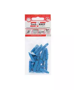 Дюбель распорный Чапай 6х30 шипы+усы полипропилен (уп.30шт) пакет Tech-Krep 111128
