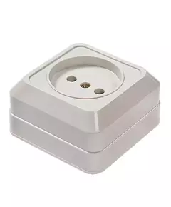 Розетка 1-м ОП Bolleto 7022 16А IP20 бел. ASD / IN HOME 4680005959785