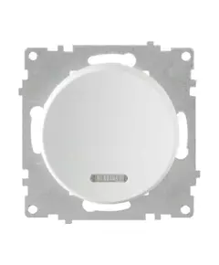 Механизм выключателя 1-кл. СП Florence 10А IP20 с подсветкой бел. 1E31701300 OneKeyElectro 2172778