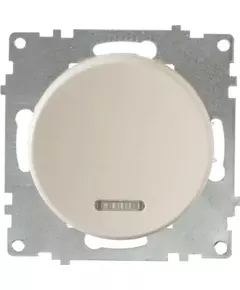 Механизм выключателя 1-кл. СП Florence 10А IP20 с подсветкой беж. 1E31701301 OneKeyElectro 2172801