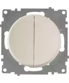 Механизм выключателя 2-кл. СП Florence 10А IP20 беж. 1E31501301 OneKeyElectro 2172799