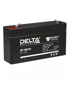 Аккумулятор 6В 1.2А.ч Delta DT6012