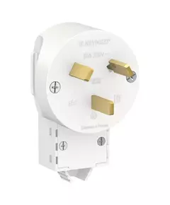 Вилка силовая СП BLANCA 2P+N 32А 250В бел. SchE BLNSV003231