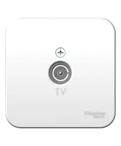 Коннектор TV ОП BLANCA изол. пласт. бел. SchE BLNTA000011