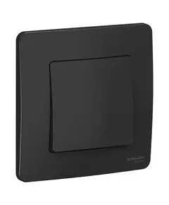 Выключатель 1-кл. СП Blanca 10А IP20 (сх. 1) 250В антрацит SchE BLNVS010106