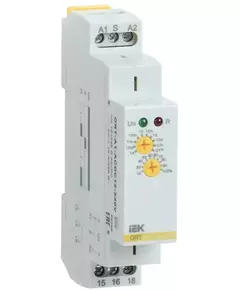 Реле задержки включения ORT 1 контакт 12-240В AC/DC IEK ORT-A1-ACDC12-240V