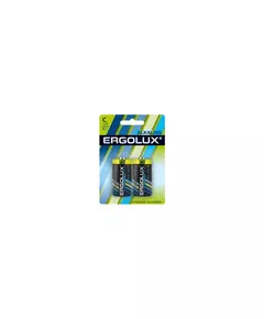 Элемент питания алкалиновый LR14 BL-2 LR14 BL-2 1.5В Alkaline (блист.2шт) Ergolux 11751